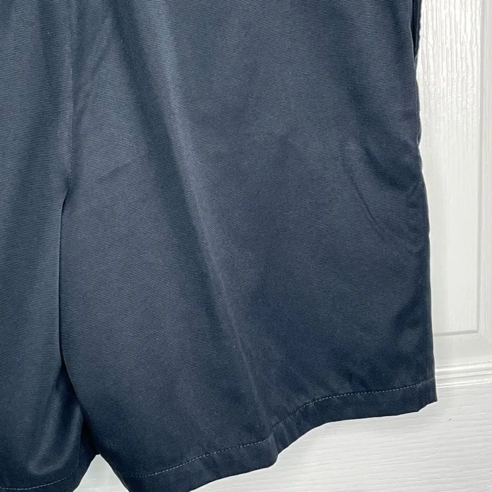Greg Norman Sz 36 Men’s Black Shorts Flat Front